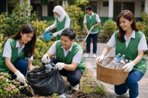 Kegiatan Bakti Sosial dan Peduli Lingkungan